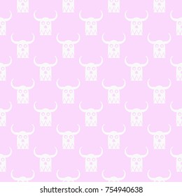 helmet owl seamless pattern