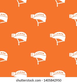 Helmet pattern vector orange for any web design best