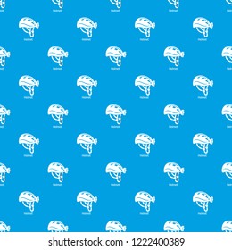 Helmet pattern vector seamless blue repeat for any use