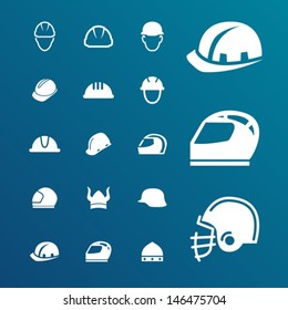 Helmet pictograms