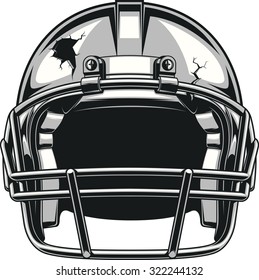 Helmet for playing football