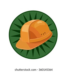 Helmet protection in construction 