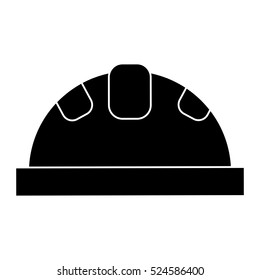 helmet protective head construction security pictogram