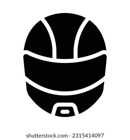 Helmet, Race Flat Icon Logo Illustration. Race Icon-set. Suitable For Web Design, Logo, App.