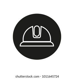 helmet sign icon