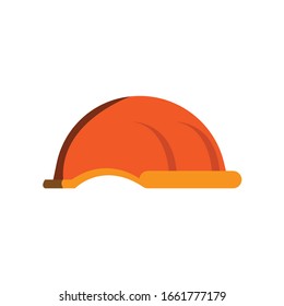 helmet simple illustration vector clip art