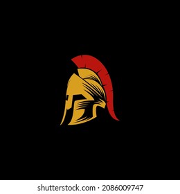 helmet spartan logo is suitable for financial service businesses and others