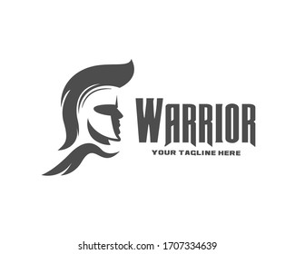 helmet spartan warrior logo design inspiration