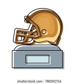 helmet trophy design