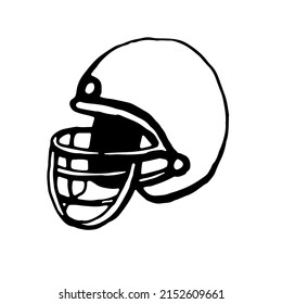  Helmet. Vector clipart. 
Isolated on transparent background