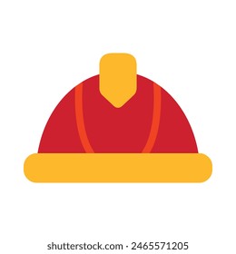 Helmet Vector Flat Icon design