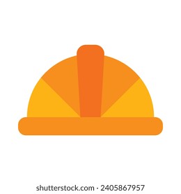 Helmet Vector Flat Icon For Personal And Commercial Use.
