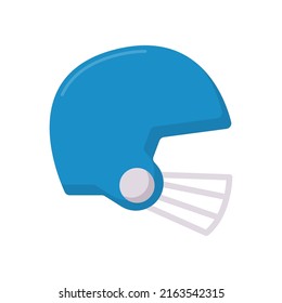 Helmet vector flat icon for web isolated on white background EPS 10 file