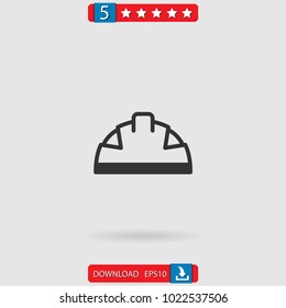 helmet vector icon