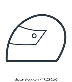 Helmet Vector Icon