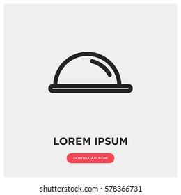 Helmet vector icon