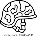 Helmet vector icon. Can be used for printing, mobile and web applications.