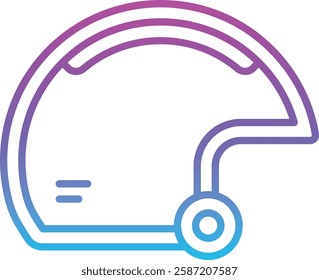 Helmet vector icon. Can be used for printing, mobile and web applications.