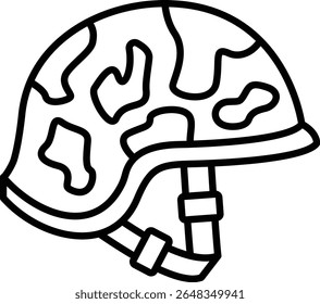 Helmet vector icon. Can be used for printing, mobile and web applications.