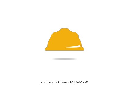 Helmet vector icon on white background. Flat vector helmet icon symbol sign. Black helmet icon. Helmet icon flat design vector illustration.