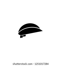 helmet vector icon. helmet sign on white background. helmet icon for web and app