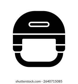 Helmet Vector for Safety in Extreme Sports and Hiking. Protective gear illustration, mountain biking and climbing concept