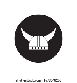 helmet vikings logo designs vector