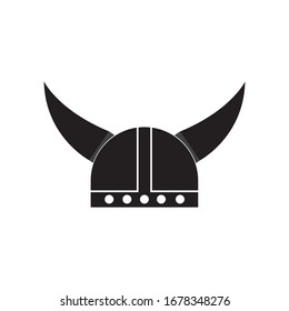 helmet vikings logo designs vector