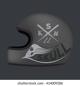 Helmet vintage design