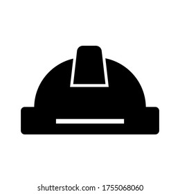 helmet work  icon or logo isolated sign symbol vector illustration - high quality black style vector icons
