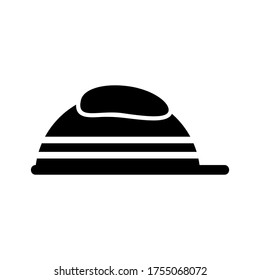 helmet work  icon or logo isolated sign symbol vector illustration - high quality black style vector icons

