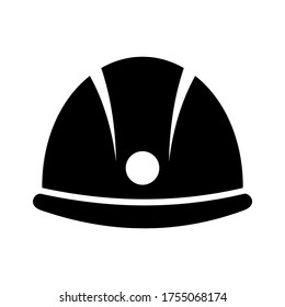 helmet work  icon or logo isolated sign symbol vector illustration - high quality black style vector icons
