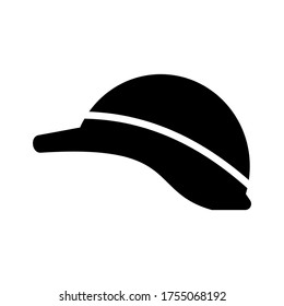 helmet work  icon or logo isolated sign symbol vector illustration - high quality black style vector icons
