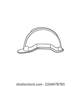 Diseño creativo de líneas de trabajo de casco