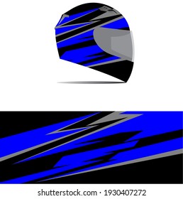 helmet wrap decal and vinyl sticker design