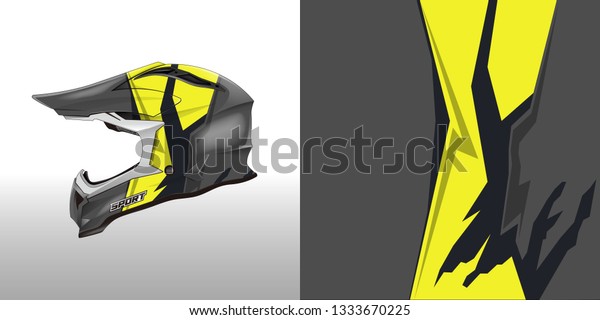 Helmet wrap\
designs vector . File ready to print\
.