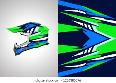 Helmet wrap designs vector . Livery helmet designs template