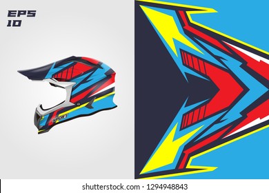Helmet wrap designs vector . Livery helmet designs .
