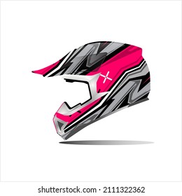 Helmet wrap designs vector Premium Vector blue gray luxury