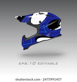  diseño de Vector de envoltura de casco eps.10