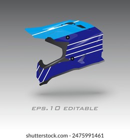  helmet wrap vector design eps.10