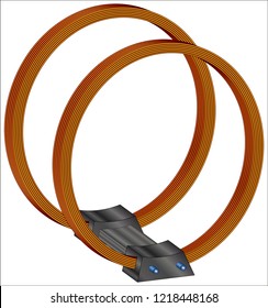 Helmholtz Coil Electromagnet
