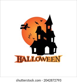 helowin and moon house logo