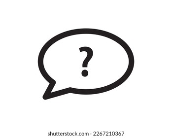 help and ask icon with question mark icon