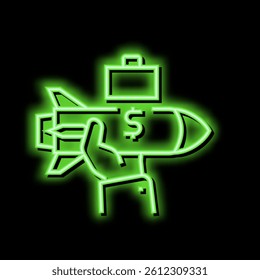 help with business basics neon light sign vector. help with business basics illustration