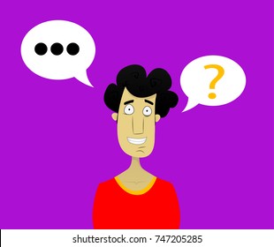 help center. Banner on the topic of communication in social networks, feedback. Vector
