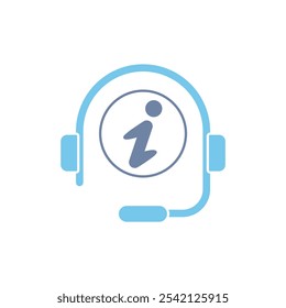 help concept line icon. Simple element illustration. help concept outline symbol design.