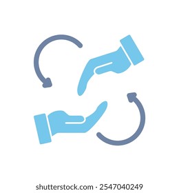 help concept line icon. Simple element illustration. help concept outline symbol design.