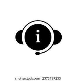 Help Desk Icon. Confirmation,  Clarification Center. Q and A Symbol - Vector.
