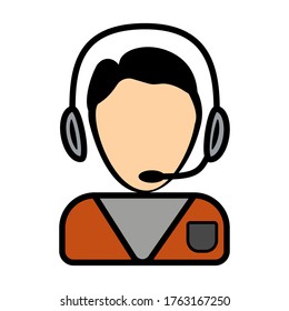 help desk icon design,flat trendy style collection 